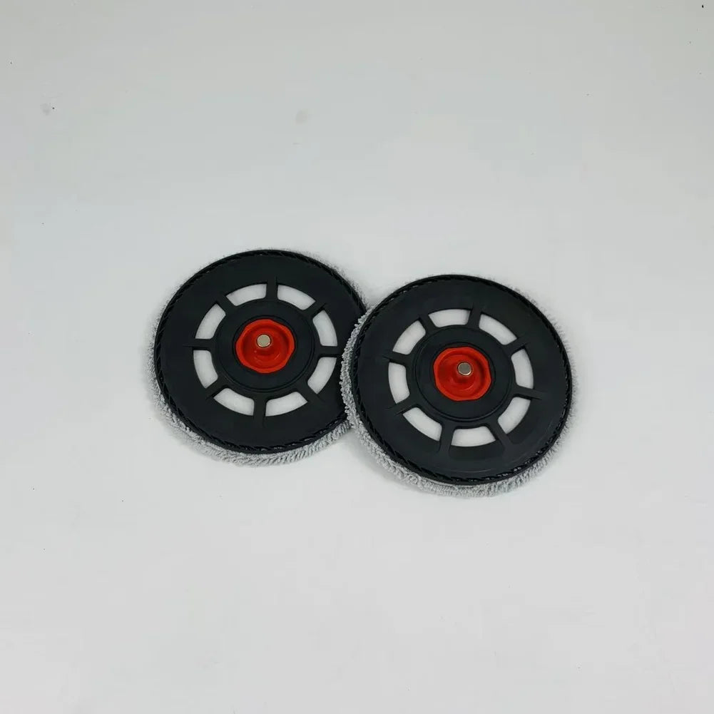 Plastic Mop Bracket And Microfiber Pads For DREAME For Matrix 10 Ultra Robot Vacuum Cleaner Floor Cleaning Spare Parts Set Oasis Select 2 PACK Red