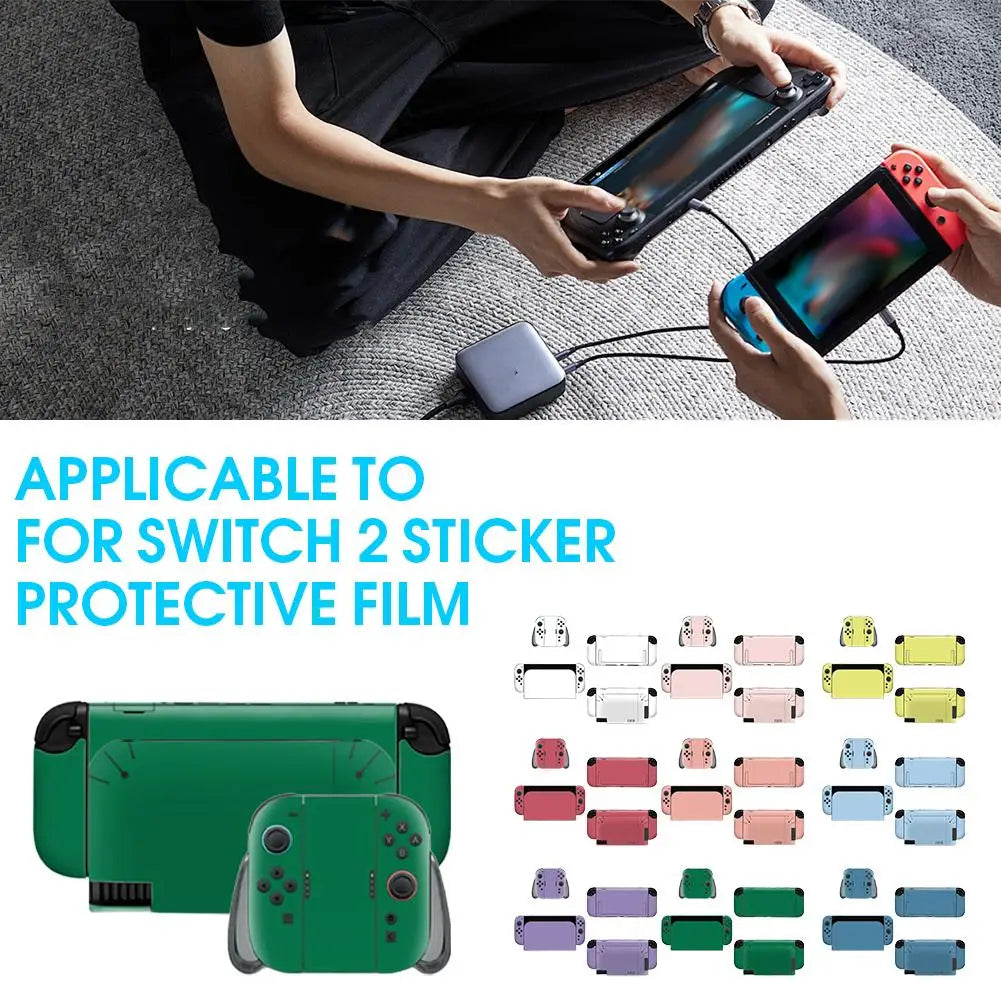 Nintendo Switch 2 Full-Body Skin Sticker – Anti-Scratch Decal
