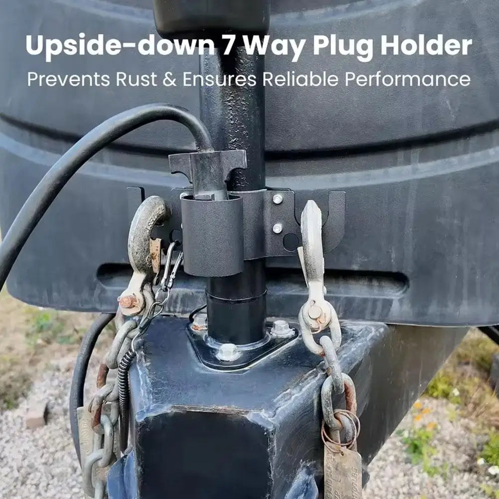 Trailer Chain Organizer – 7-Pin Plug Holder for RV & Camper