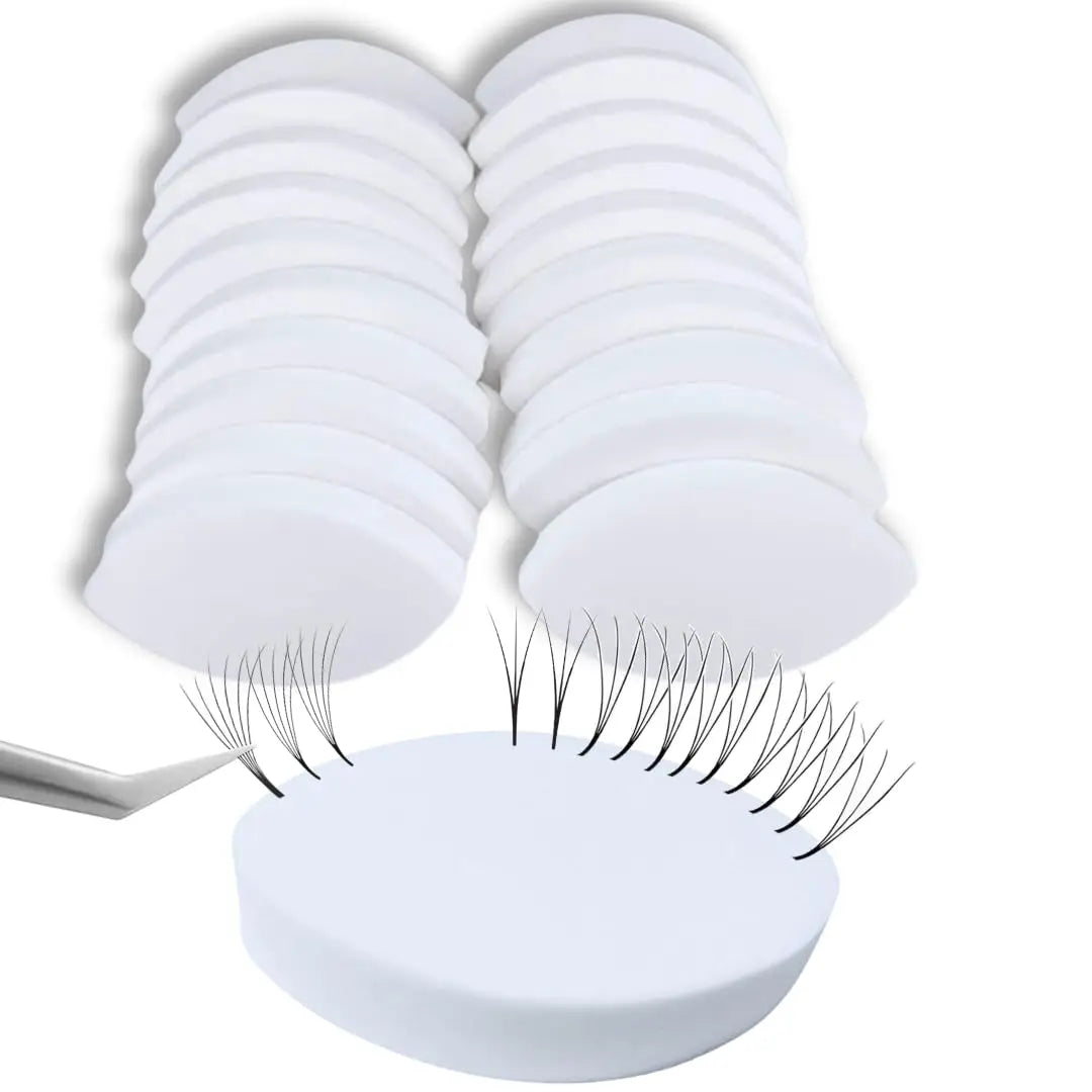 10PCS Lash Sponges for Practice, Disposable Makeup Practice Sponge, Lash Map Sponge, Eyelash Extension Beginners Supplies Kit Oasis Select