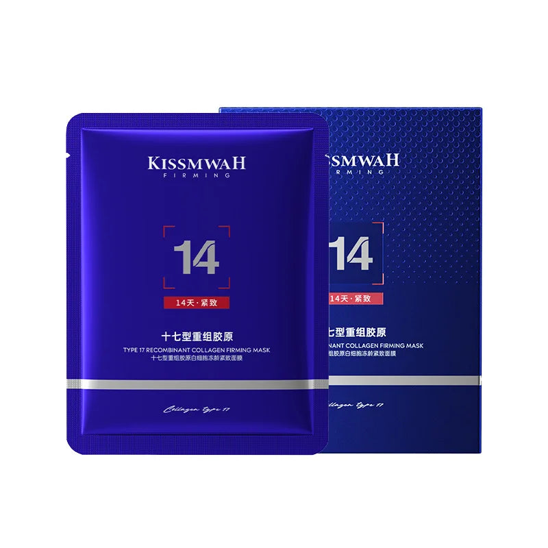 Collagen Firming Face Masks with Niacinamide – 3 Pack Collagen Sheet Mask Oasis Select 1 Box 3 Pieces