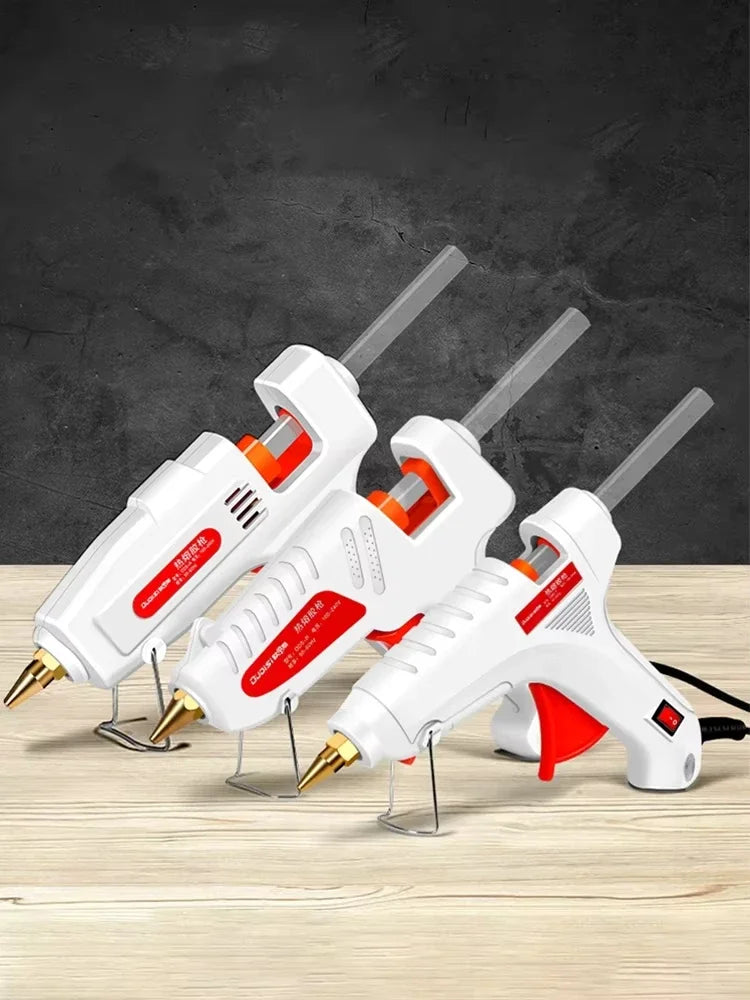 100W Hot Melt Glue Gun DIY Mini Household Industrial Guns Electric Repair Tool Use 11mm Glue Ships randomly by style Oasis Select