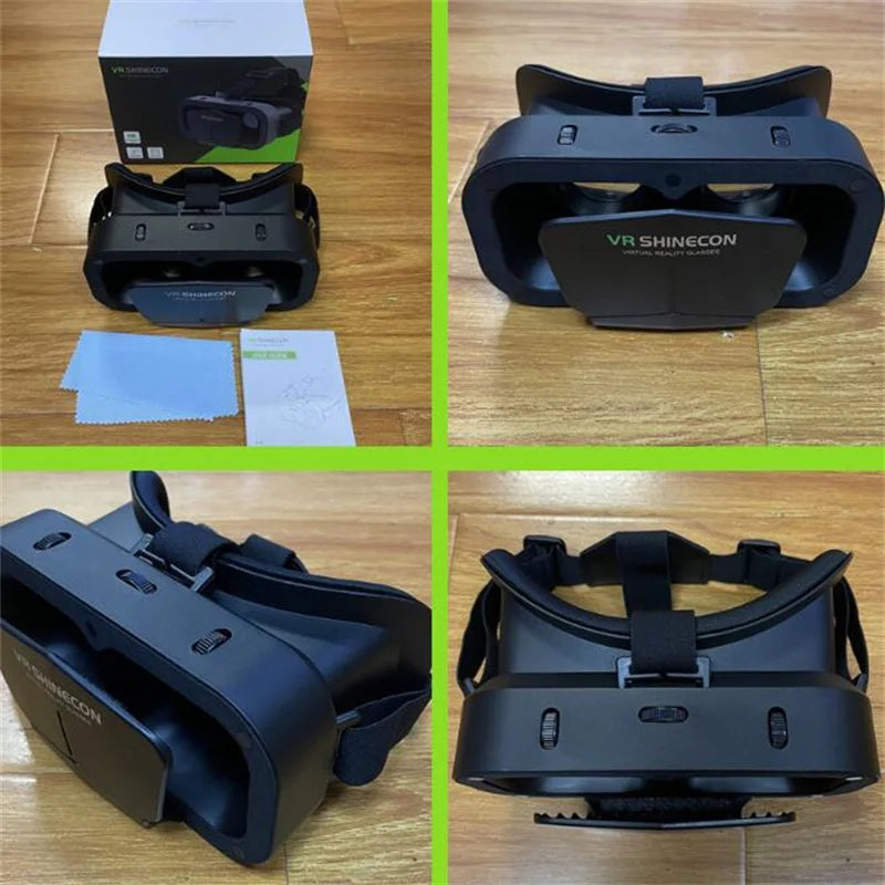 Shinecon 3D VR Headset Glasses – iOS & Android 4.7–7.2"