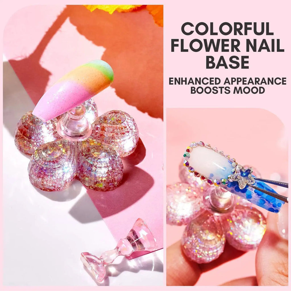 Magnetic Nail Stand Set | Press-On Nail Display & Art Holder Nail Art Stand Oasis Select