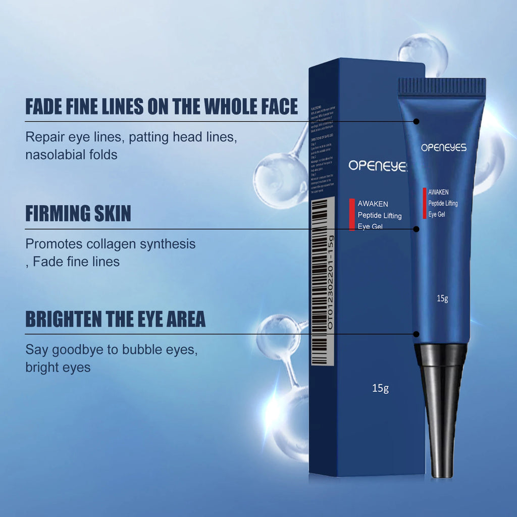 Retinol Eye Cream Fade Eye Bags Smooth Wrinkles Reduce Dark Circles Lift Firm Skin Hydrate Nourish Men Daily Use Eye Firm Cream Oasis Select