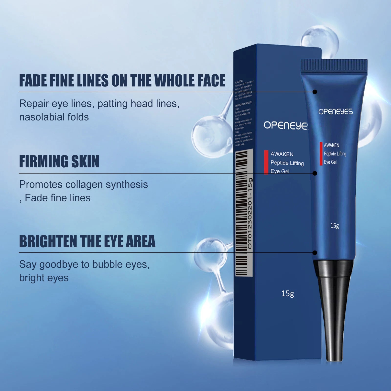 Retinol Eye Cream for Men – Dark Circles, Bags & Wrinkles Retinol Eye Cream Oasis Select