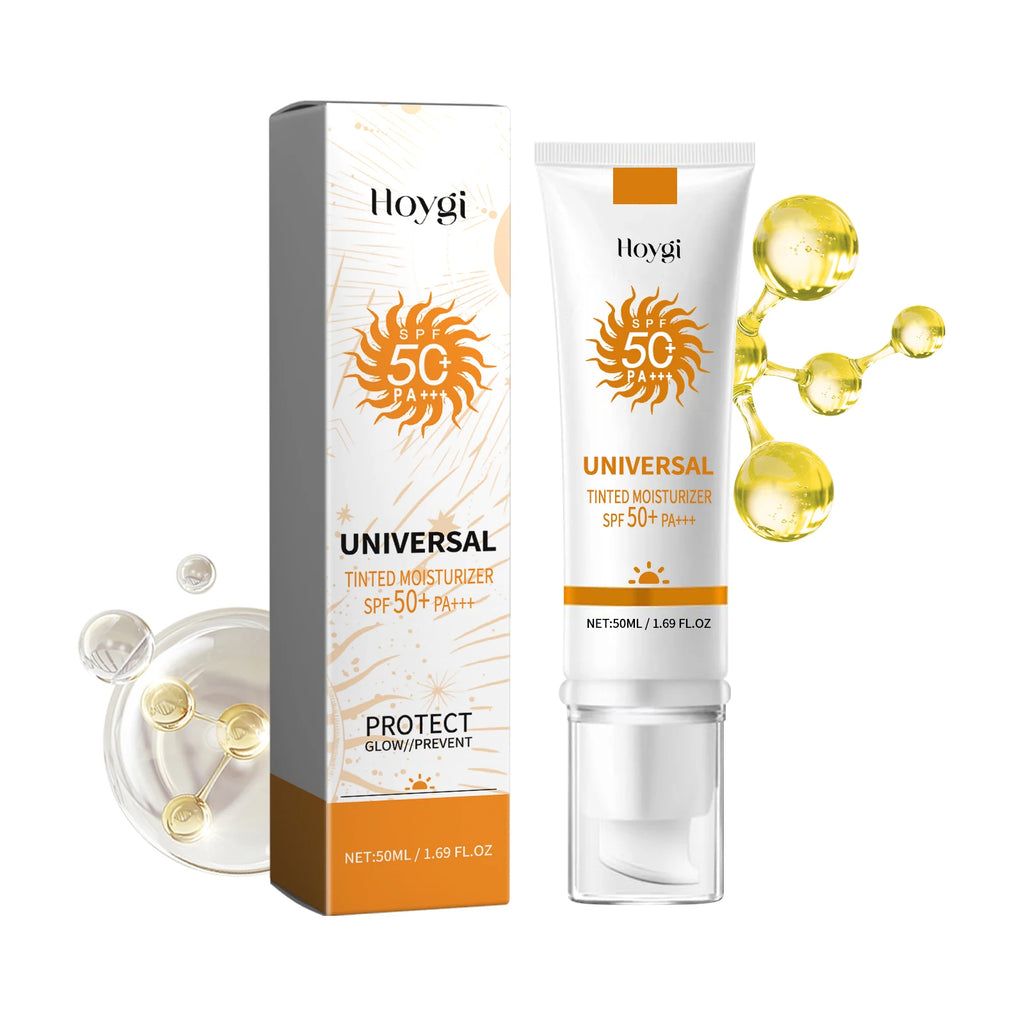 Hoygi SPF50 Sunscreen Brightening Foundation Cream 50ml Sunscreen Foundation Cream Oasis Select 50ml boxed