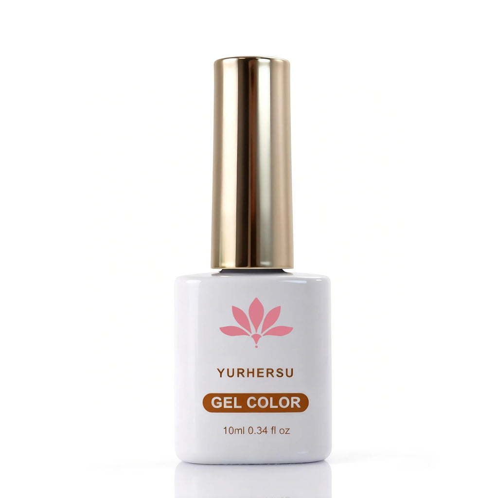YURHERSU Soak-Off UV LED Gel Nail Polish – Long Lasting 10ml Gel Nail Polish Oasis Select 1pcs