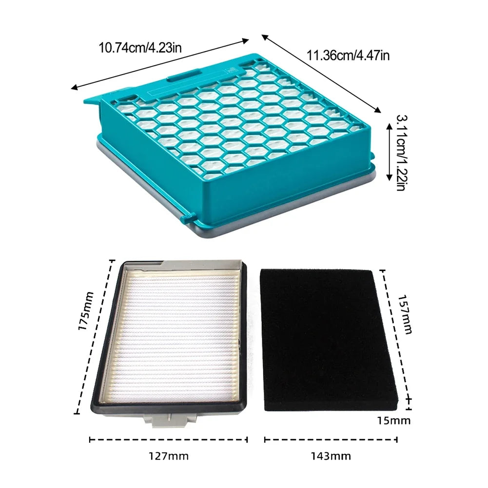 Carbon Filter For Miele Filter For Blizzard CX1 For Miele Boost CX1 11639240 Vacuum Cleaner Replacement Cleaning Spare Parts Oasis Select