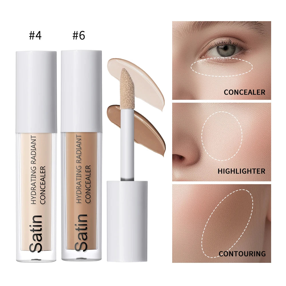 Long Lasting Highly Concealer Full Coverage Pigmented Matte Finish Medium Neutral 6 Colors Camo Concealer Makeup Oasis Select