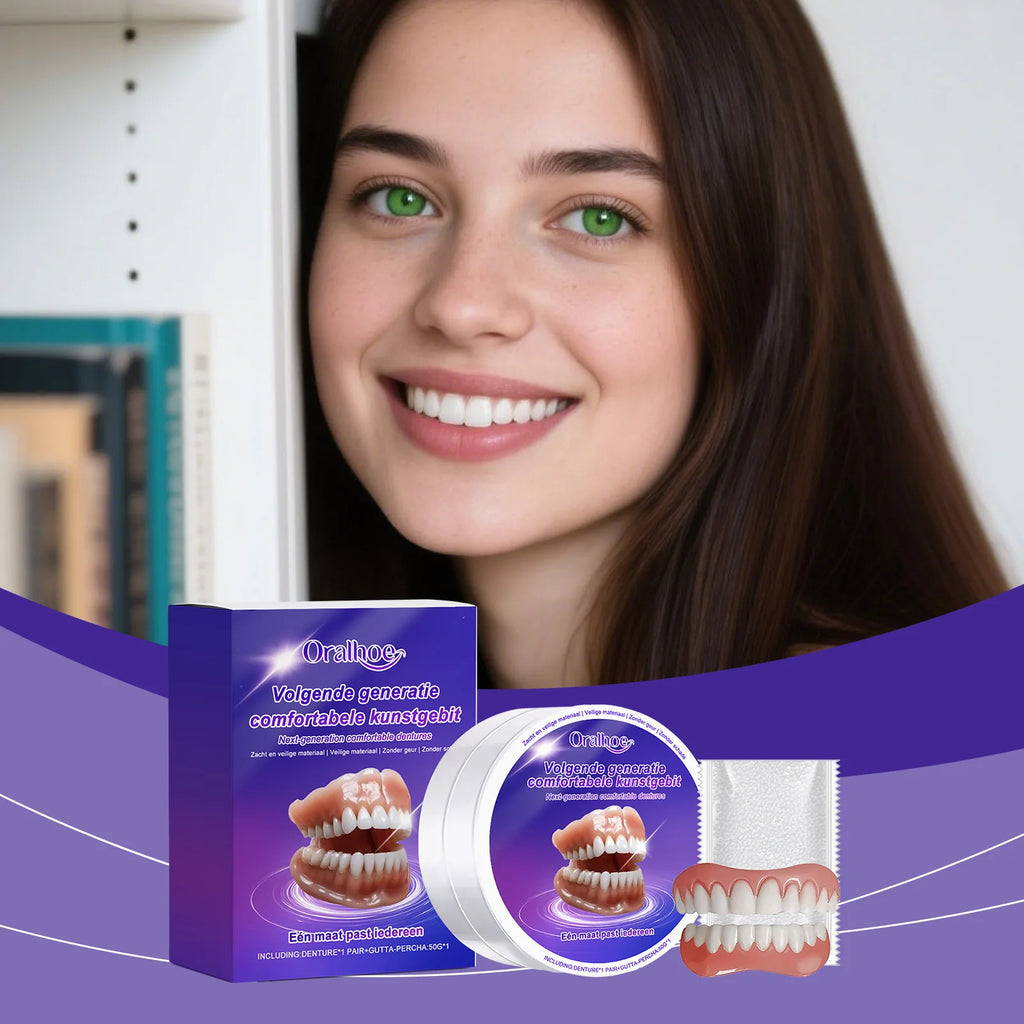 Denture Prosthetic Set – Comfortable, Lightweight & Secure Fit Dental Prosthetic Set Oasis Select