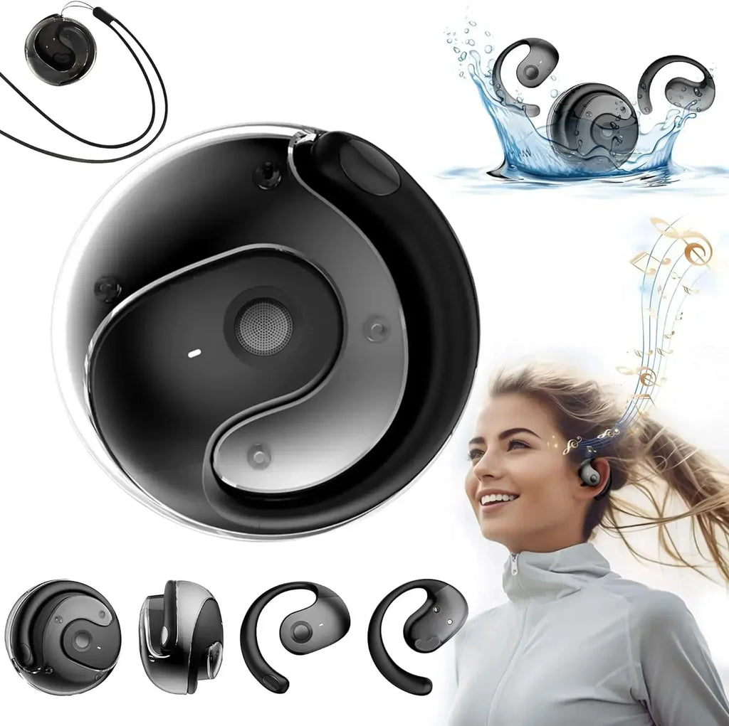 OWS Wireless Headphones Comfortable Ear Hook Touch Control Earbuds with Mic Wireless Bluetooth Headset for Phone Earphones Game Oasis Select