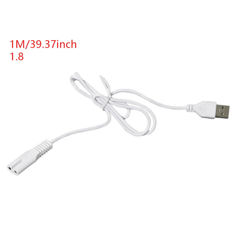 USB Cable Charging Line Copper hole Suit 5V flashlight shaver hair clipper wire Single hole 1.8 Oasis Select