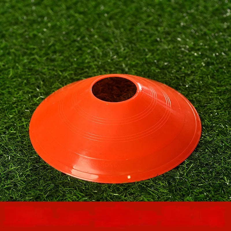 FootballTraining LogoTraining Obstacle Logo Plate Obstacle Marking Discs Marking Signpost Roadblocks SoccerTraining Supplies Oasis Select Orange