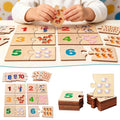 Number Animal Matching Puzzle | Preschool Learning Toy for Kids