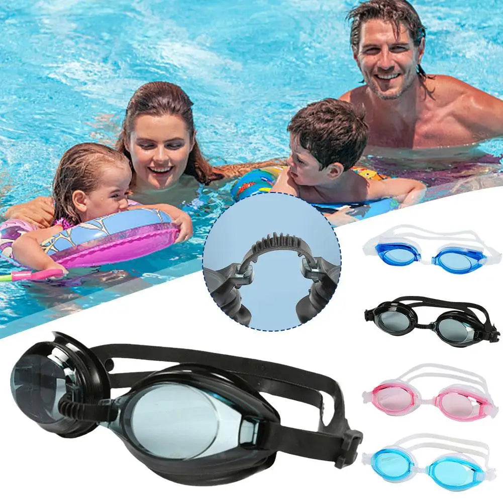 Silicone Goggle Women HD Men's Waterproof and Anti-fog Diving Equipment Small Frame Adult Swimming Glasses for Childre Oasis Select