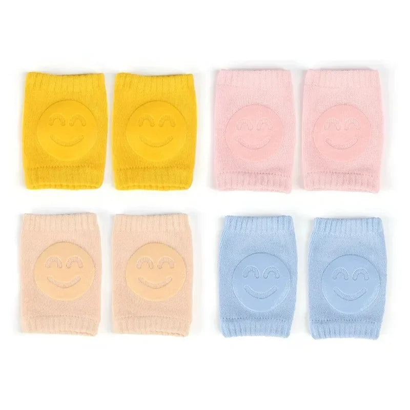Baby Knee Pad Kids Safety Crawling Elbow Cushion Infants Toddlers Protector Safety Kneepad Leg Warmer Girls Boys Oasis Select 4pairs Mix