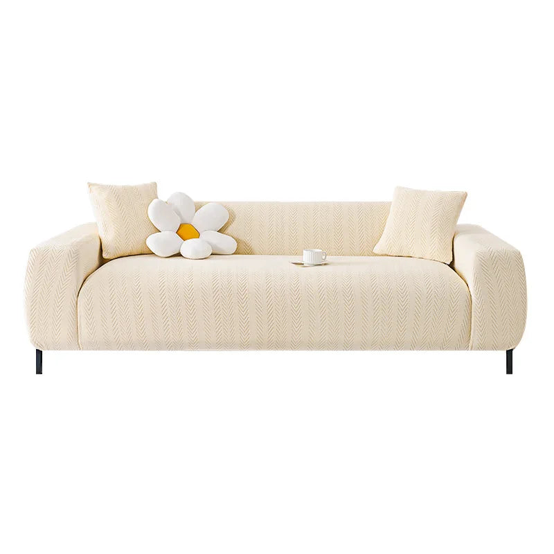 Cream-style Cat Scratch-resistant Elastic Sofa Cover Full Package All-season New Anti-slip Sofa Seat Cushion Sofa Covers Oasis Select