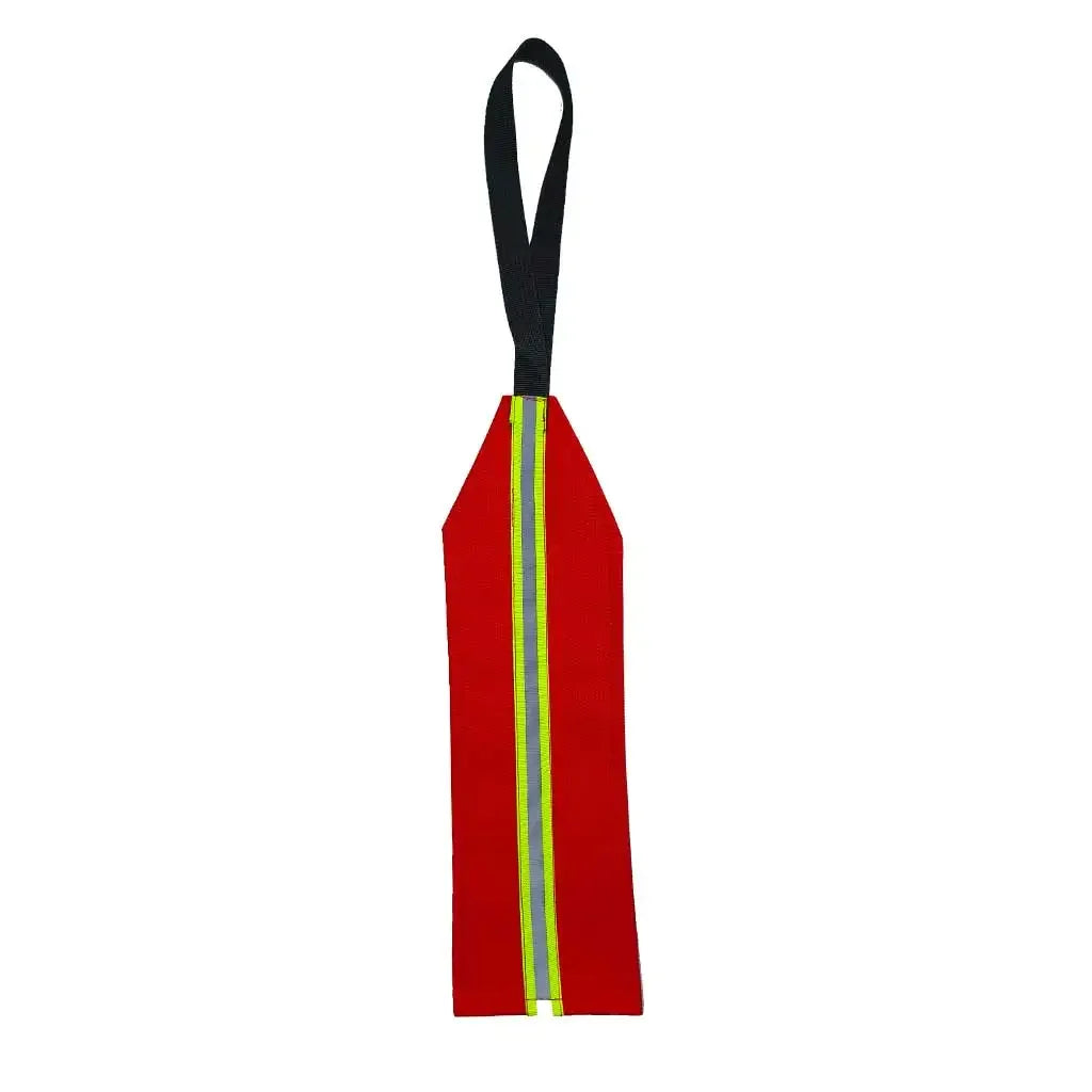 Safety Travel Flag for Kayak Canoe Red Warning Flag with Webbing for Kayak SUP Towing Canoes Truck Safety Accessories Kit Oasis Select