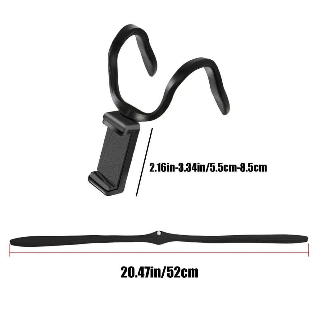 Phone Mount for Treadmill Rotation Cellphone Stand for Strollers Bendable Treadmill Phone Rack for Stroller Elliptical Car Oasis Select