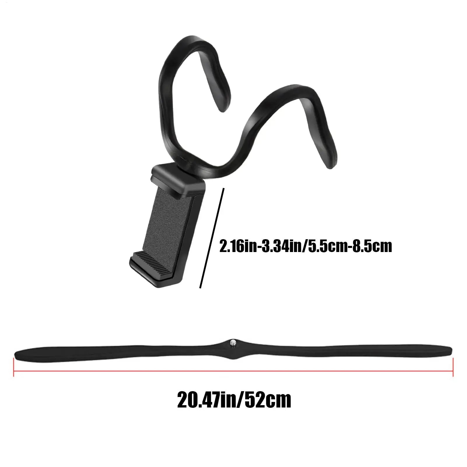 Phone Mount for Treadmill Rotation Cellphone Stand for Strollers Bendable Treadmill Phone Rack for Stroller Elliptical Car Oasis Select