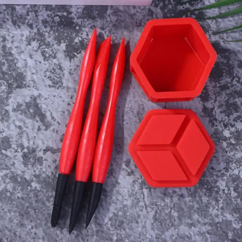 High-Quality Silicone Glue Brush Kit for DIY Projects, Portable Woodworking Tools Oasis Select