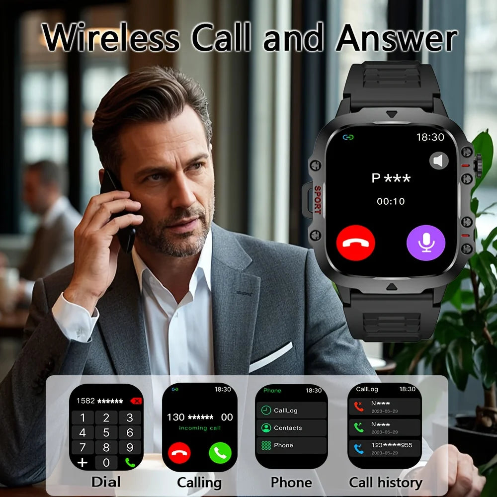 ERUN Full Touch Smart Watch – Multi-Sport, Calls & Voice