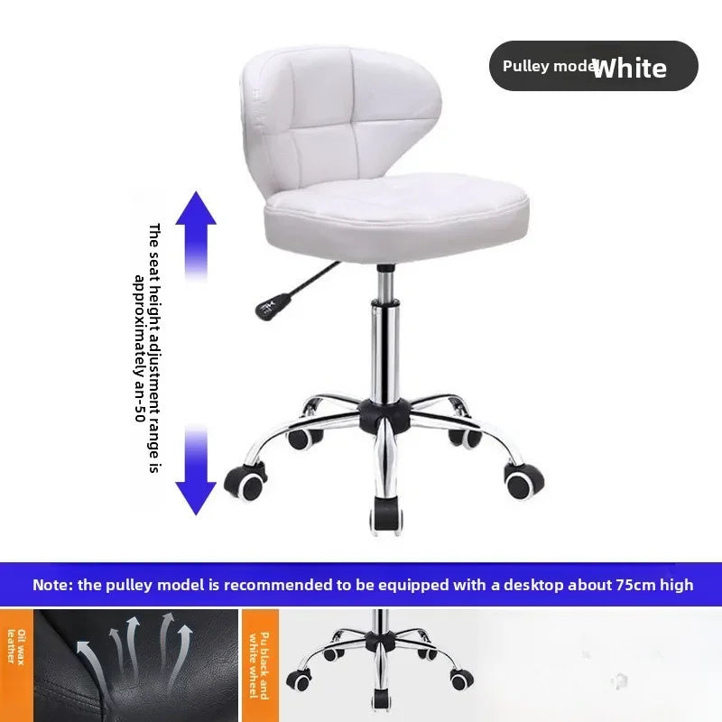 Bar chair stool computer chair rotating lift backrest high stool beauty stool checkout page swivel chair furniture Oasis Select