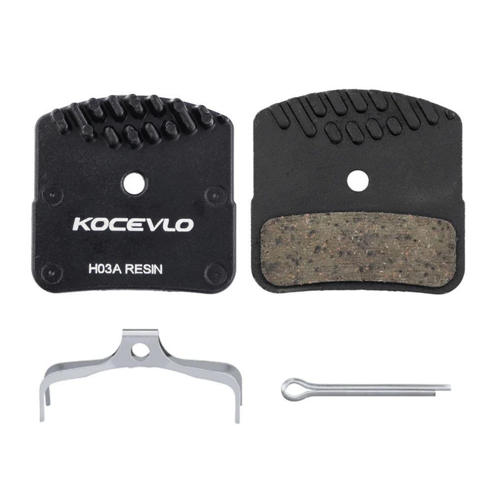 2022 New MTB Replacement Part Disc Brake Pads Incoming Bicycle Black Cooling Four Piston Resin ForShimano H03A Oasis Select 1 pair