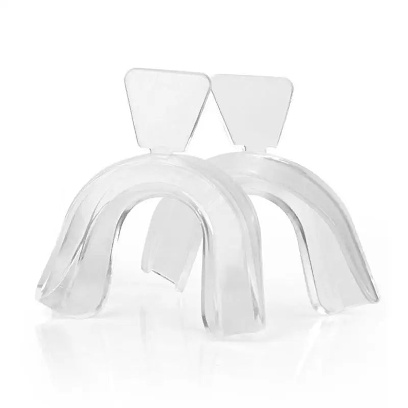 Silicone Mouth Guard Orthodontic Braces Teeth Retainer Anti Sn Oring Bruxism Whitening Teeth Mouth Tray Boxing Tooth Protector Oasis Select 2pcs
