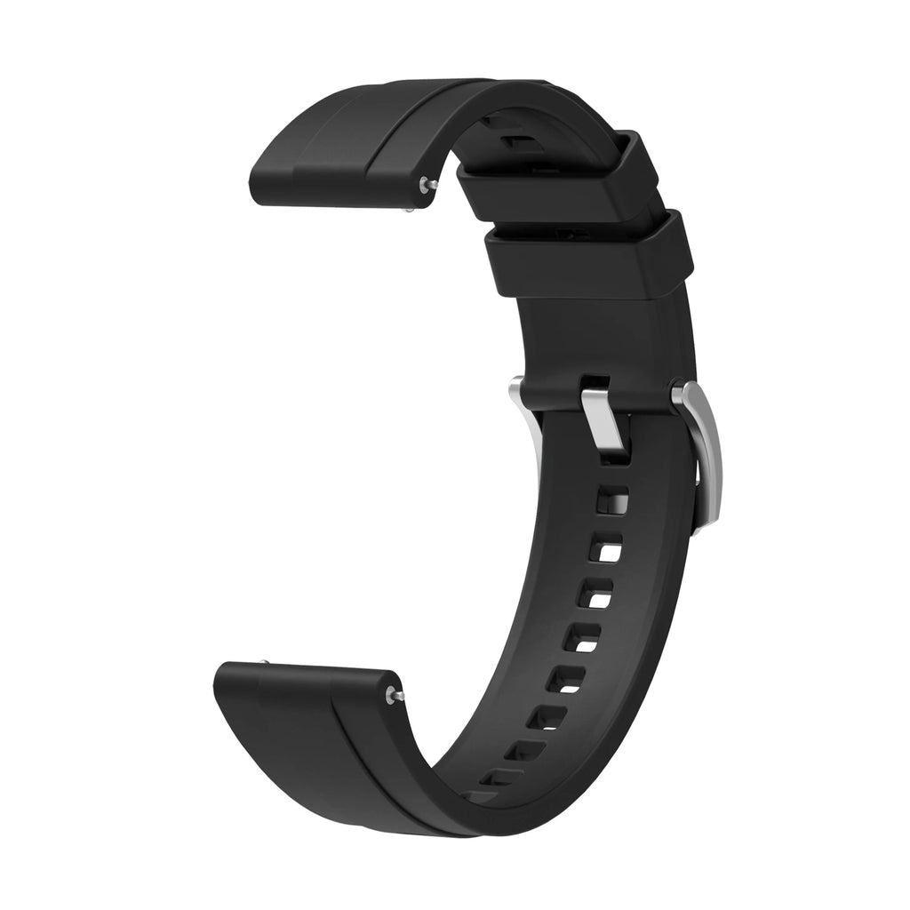 Silicone Case & Strap for Huawei Watch GT4 GT5 41mm | Protective Smartwatch Case & Strap Oasis Select Black Strap