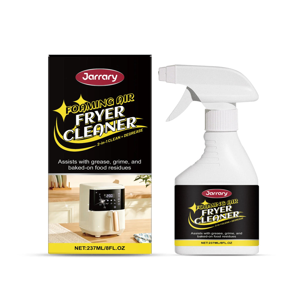 Air Fryer Cleaner 2-in-1 Clean Degrease Spray for Oven Microwave Remove Burnt Food Residue Tough Grime Kitchen Appliance Cleaner Oasis Select 237ml boxed