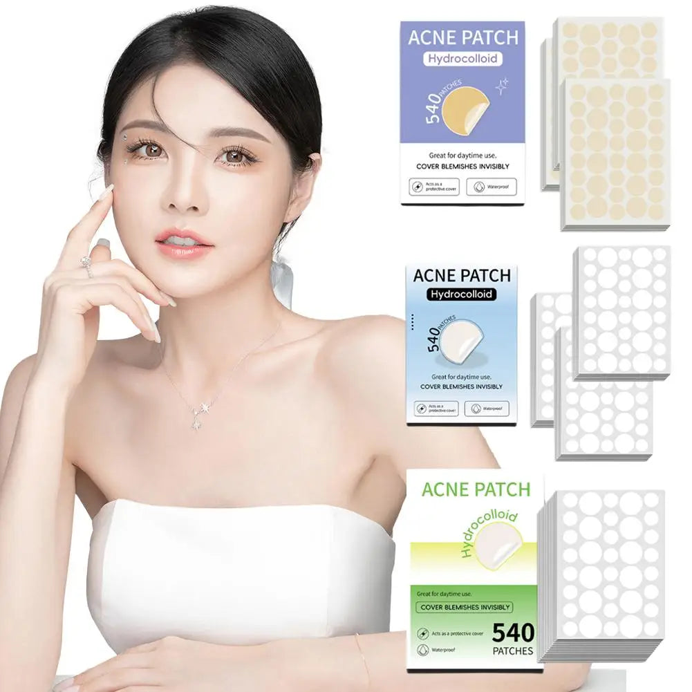 Hydrocolloid Acne Patches – Star, Heart & Circle Shapes Acne Pimple Patches Oasis Select