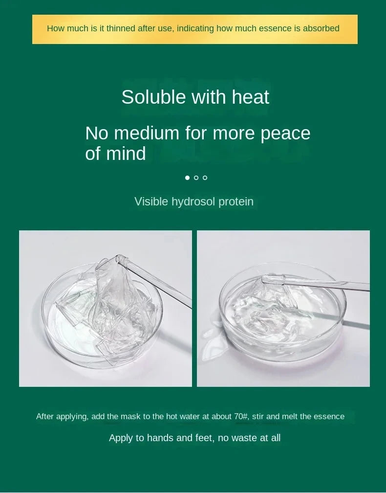 Seaweed Collagen Crystal Jelly Face Mask – 5 x 30ml Hydrating