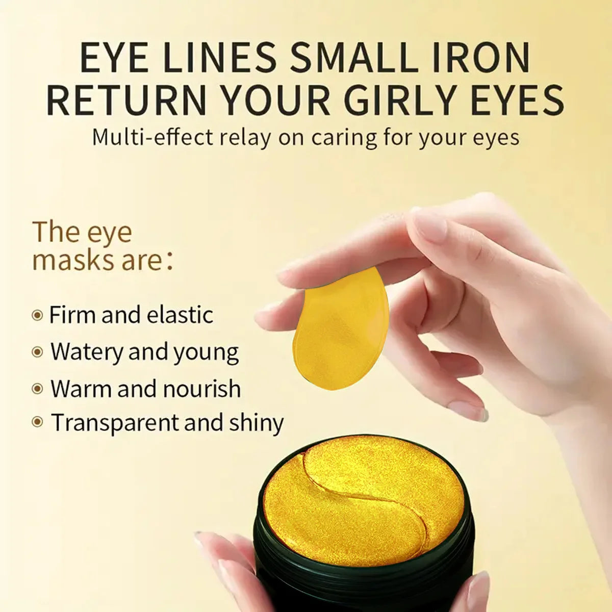 Snail Collagen Eye Mask – Glycerin & Panthenol, 60 Pcs Eye Treatment Mask Oasis Select