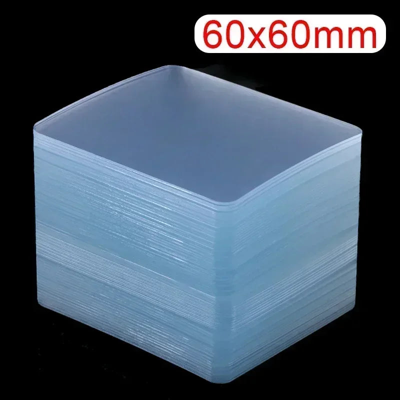 Extra Strong Glue Double Sided Adhesive Tape for Wood Square Wall Stickers Patch for Home Bathroom Seamless Waterproof Tapes Oasis Select 60x60mm 50pcs