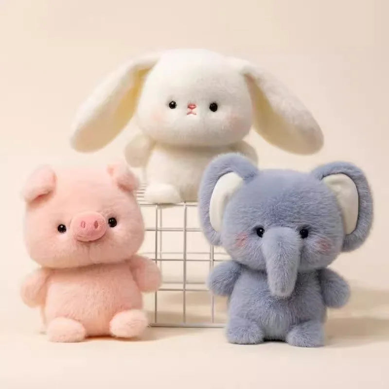1-5PCS Desk Companion Plush Doll Cute Stuffed Animal for Table Decor Study Buddy Birthday Gift Room Ornament Kawaii Oasis Select