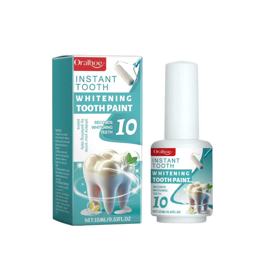 Whitening Tooth Paint Clean Teeth Reduce Pigmentation Improve Dullness Brightening Dental Remove Tooth Stains Oral Care Oasis Select 15ml boxed