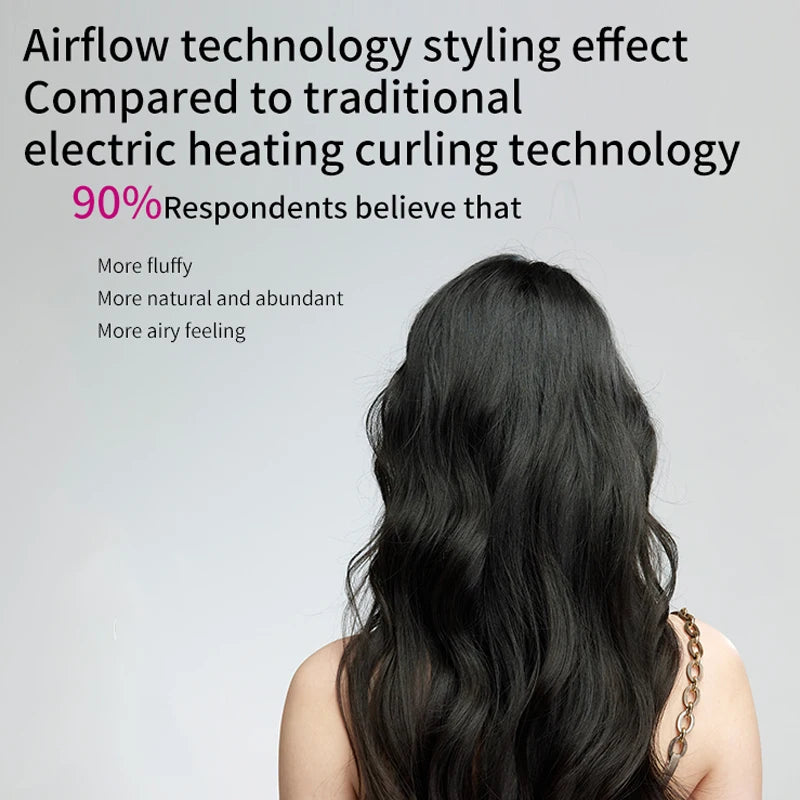 SenCiciMen X9 Multi Hair Styler Curling Iron Hair Hot Air Brush Curling Barrel Hair Dryer Salon Professional Curly Hair Styler Oasis Select