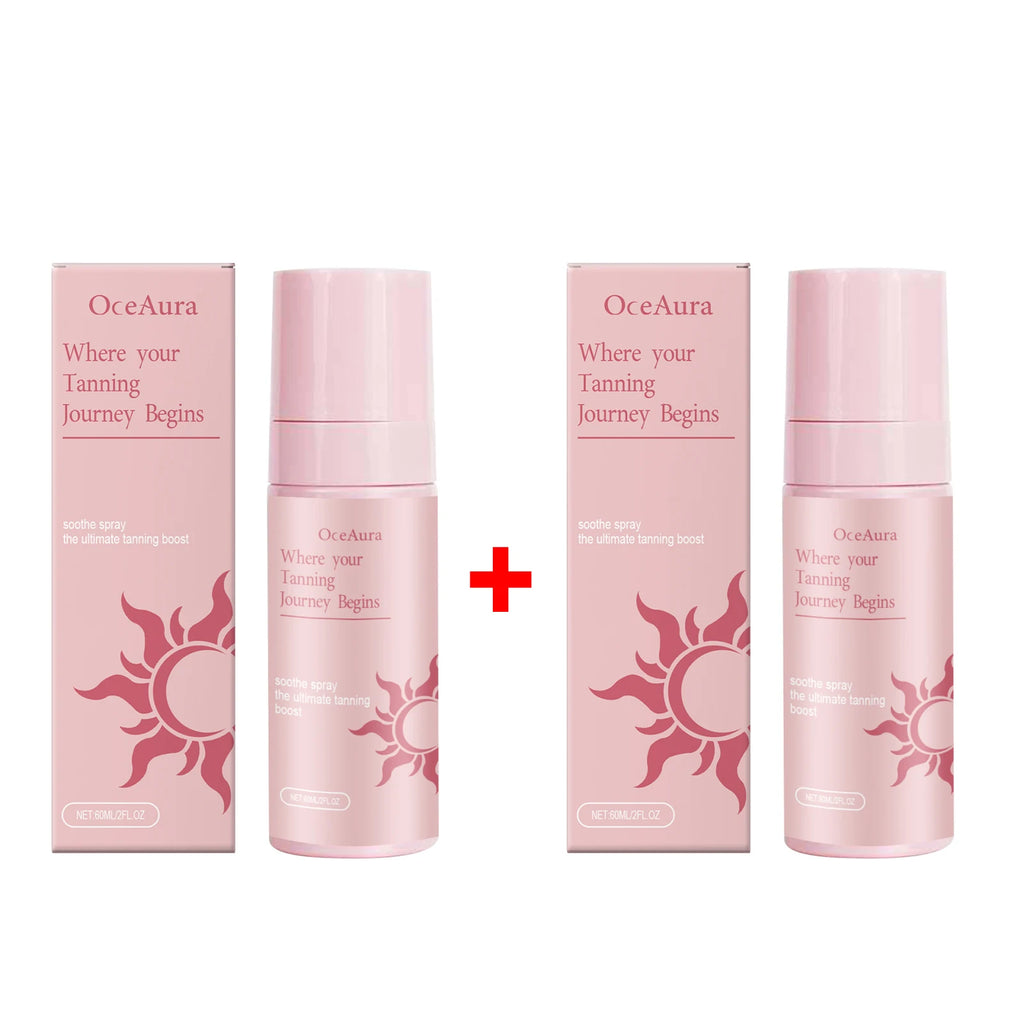 Self Tanning Spray Bronzer Wheat Skin Summer Tanner Sunbathing Aid Enhance Melanin Lasting Hydrating Tanning Intensifier Spray Oasis Select 2pcs