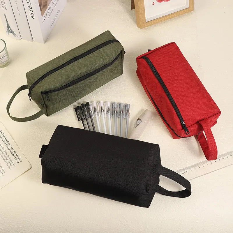 Large Capacity Pencil Case | Aesthetic Pen Bag & Organizer
