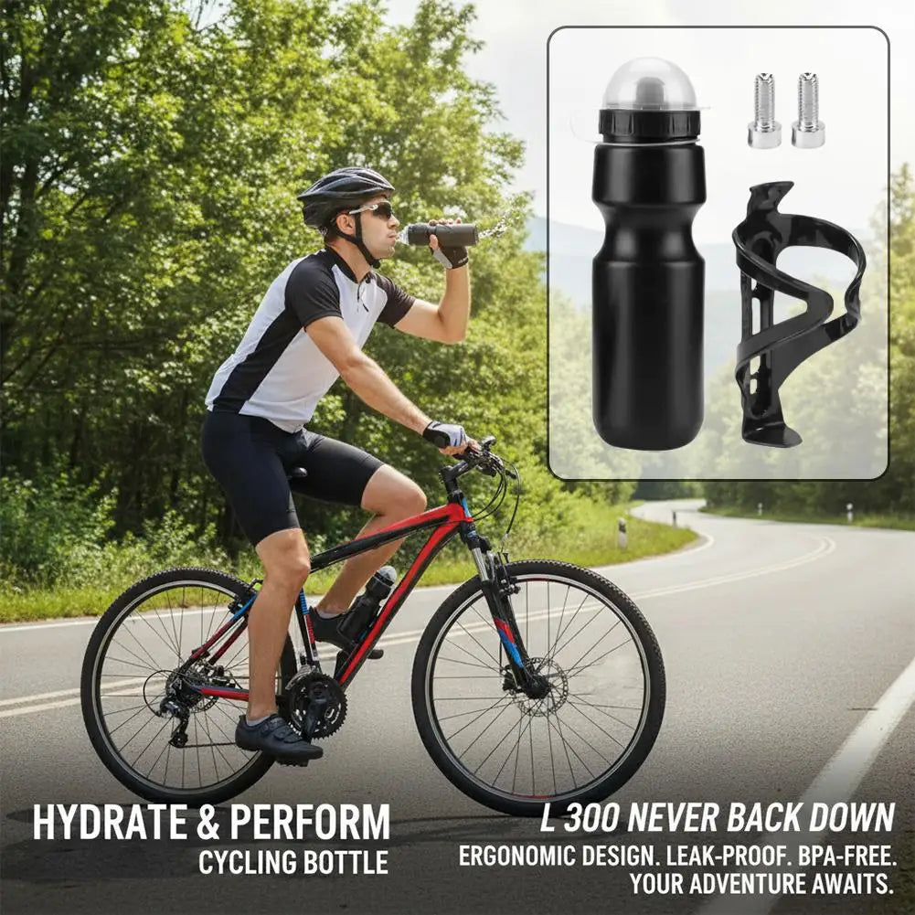 650ml Cycling Water Bottle – Leak-Proof, Dustproof & Cage