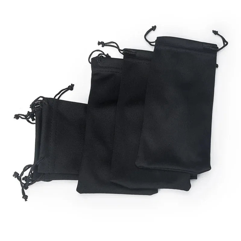 5/10/30pcs Portable Soft Cloth Waterproof Sunglasses Bag Microfiber Dust Storage Pouch Glasses Carry Bag Glasses Case Container Oasis Select