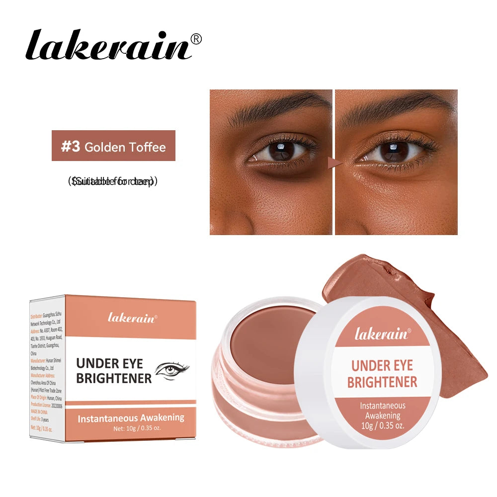 Eye Concealer Covers Dark Circles And Bags Under Eyes Brightens And Nourishes Eyes And Tightens Skin Korean Girls Eye Cosmetics Oasis Select 03 golden toffee