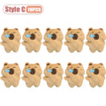 Capybara Plush Keychain – Squeaky Cute Bag Charm | 1–10 PCS