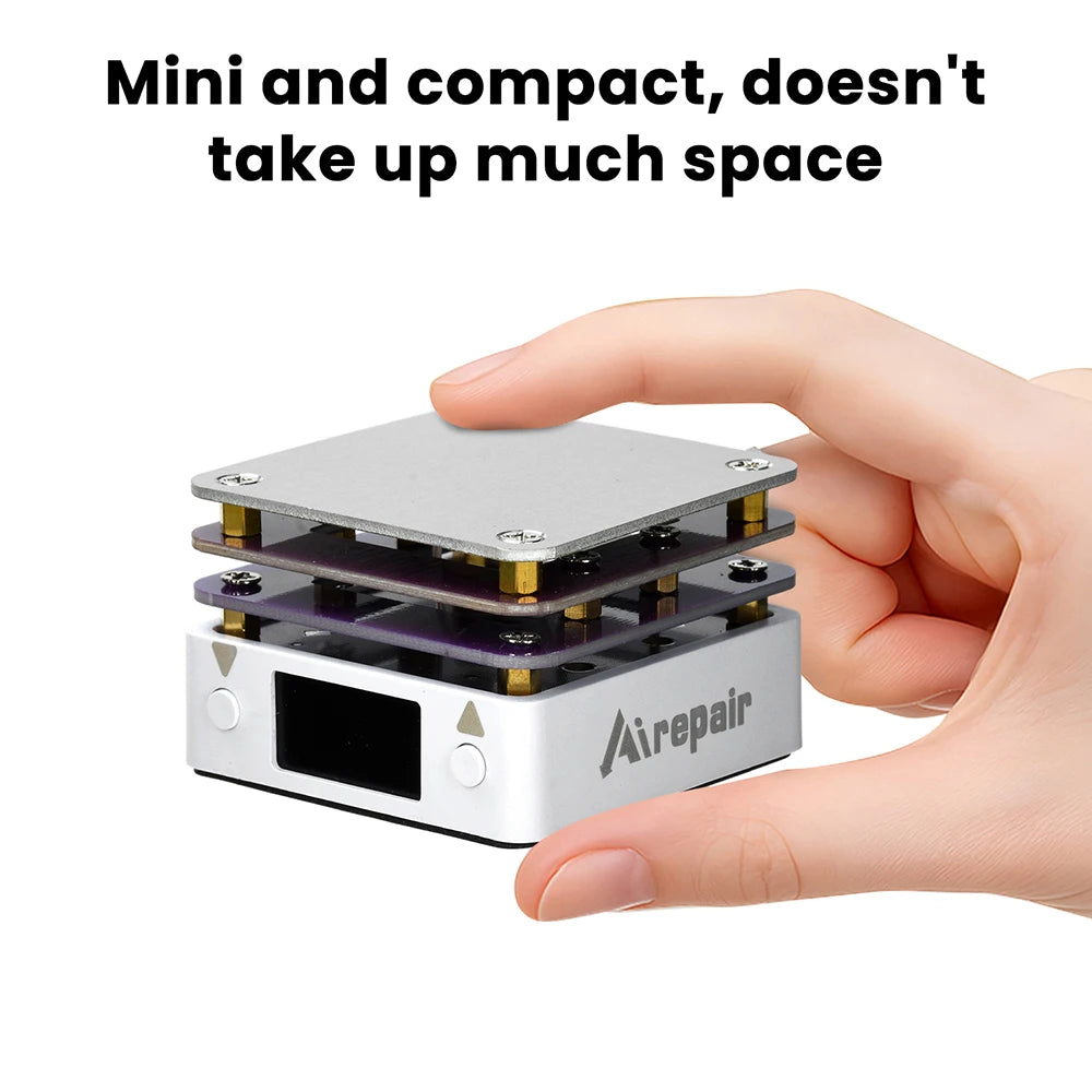 PD65W Mini Hot Plate Digital Soldering Preheating Rework Station PCB SMD Board Surface Mount Preheating Welding Repair Tools Oasis Select