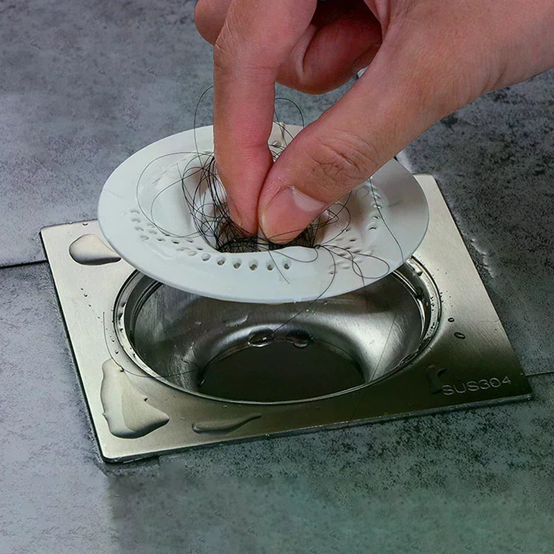 New Household Vortex Floor Drain Filter Bathroom Sewer Hair Filter Toilet Drainage Anti-hair Universal Oasis Select