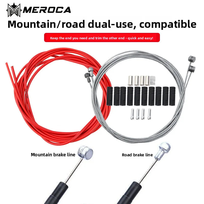 Bicycle brake cable tube, cable core, mountain bike shifting cable tube set, color, V disc brake universal Oasis Select