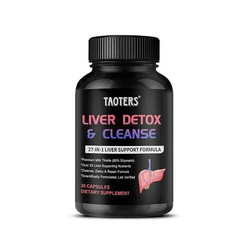 27-in-1 Liver Cleanse Capsules | Milk Thistle & Artichoke
