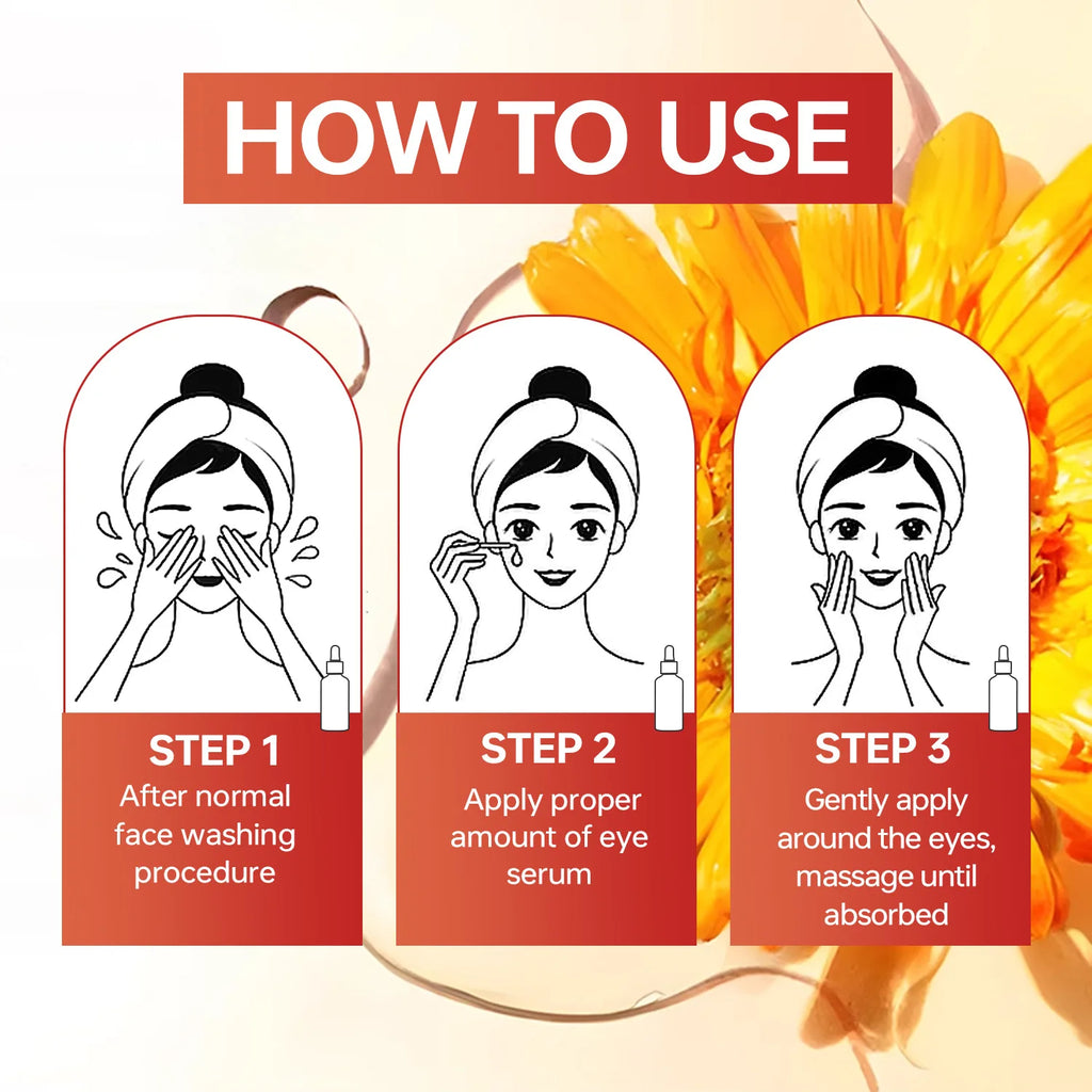 Lanemay Calendula Eye Serum – Hydrate, Smooth & Firm 30ml Eye Area Serum Oasis Select